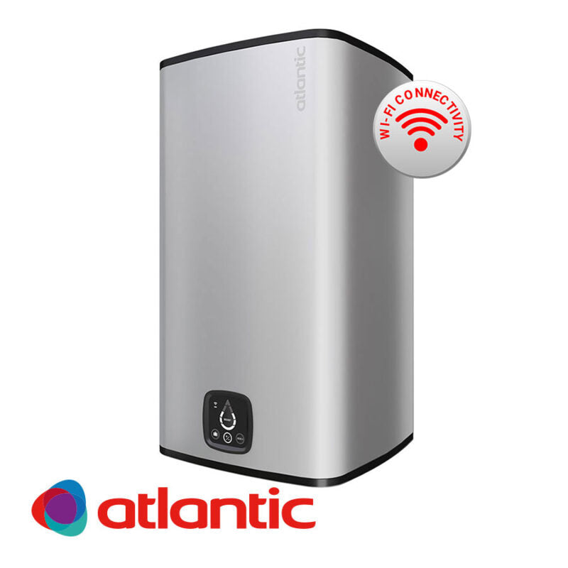 Електрически бойлер Atlantic CUBE Steatite Wi-Fi, 150 литра