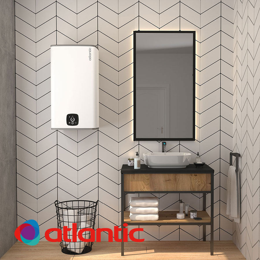 Електрически бойлер Atlantic CUBE Steatite Wi-Fi, 150 литра