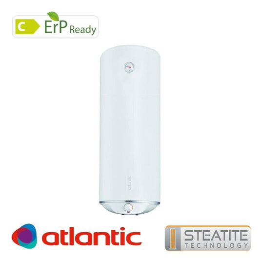 Електрически бойлер 50 литра Atlantic Steatite Slim, мултипозиционен