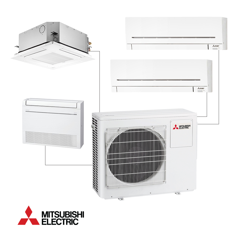 Външно тяло на мултисплит система Mitsubishi Electric MXZ-5F102VF
