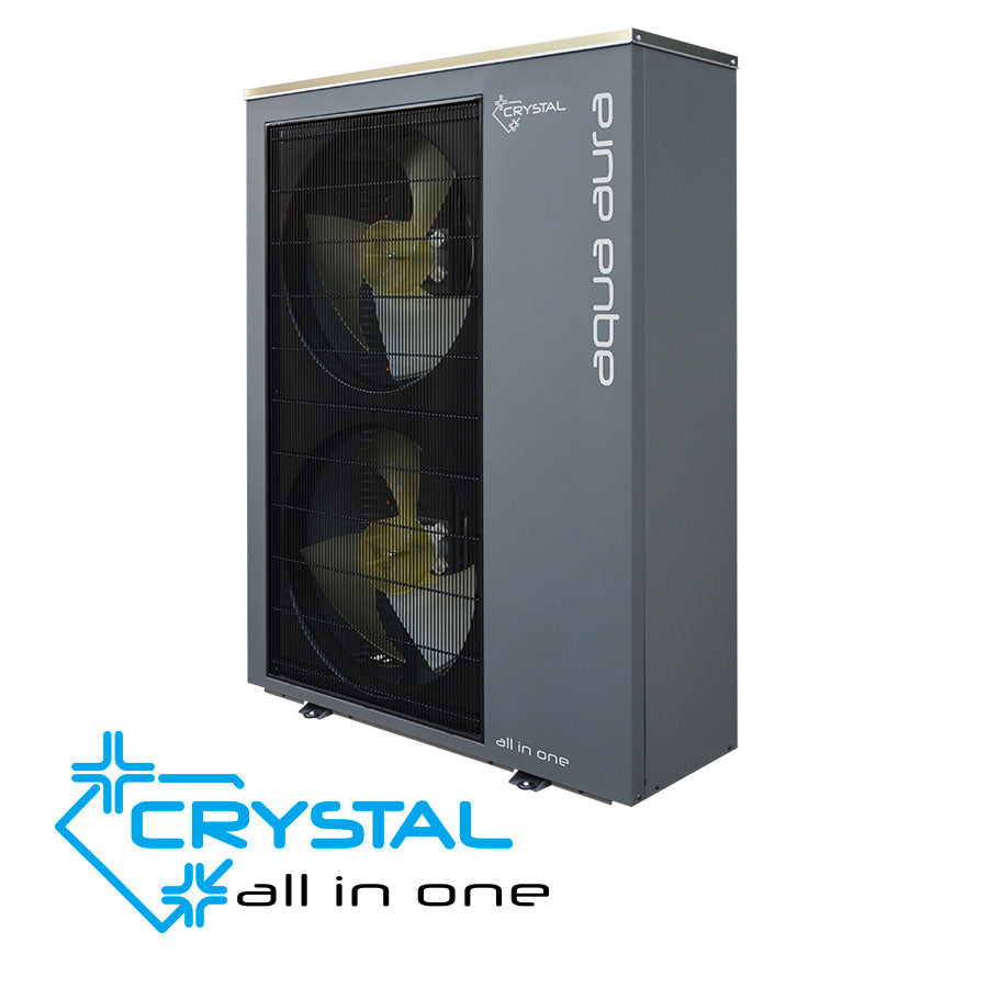 Инверторна термопомпа въздух-вода Crystal Aqua Aura II 19S All-In-One 250, трифазна